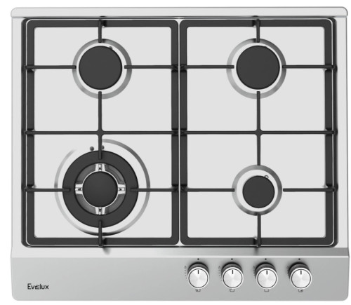 Газовая варочная панель Evelux (Эвелюкс) HEG 655 X