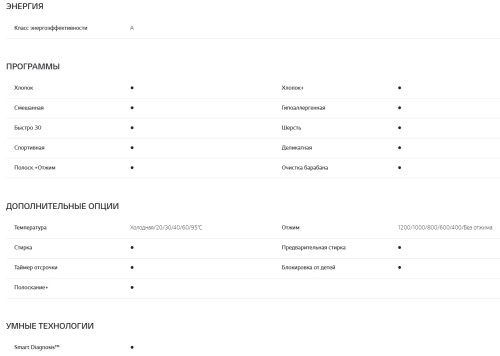 Стиральная машина LG (ЛДжи) F2Y1NS3W