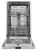 Встраиваемая посудомоечная машина Meferi (Мефери) MDW4562 LIGHT