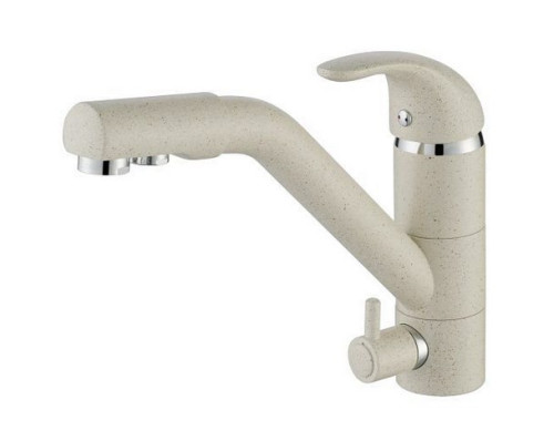 Смеситель для кухни Paulmark (Паульмарк) Holstein Ho213013-328, бежевый