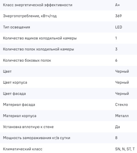 Холодильник MAUNFELD (Маунфилд) MFF182NFBE