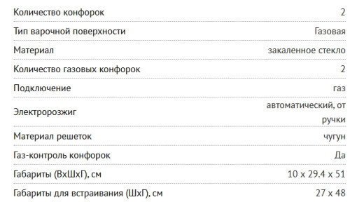 Газовая варочная панель NORDFROST (Нордфрост) HM 3023 YR