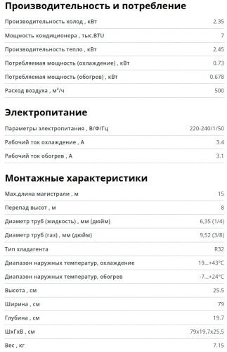 Сплит-система Ecoclima (Экоклима) ECW-HE07/BB-4R2