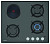 Комбинированная варочная панель Simfer (Симфер) H60K32B501