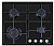 Газовая варочная панель HOMSair (ХОМСЭйр) HGE643BK