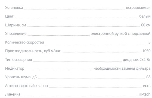 Вытяжка Zigmund-Shtain (Зигмунд-Штайн) K 142.6 W