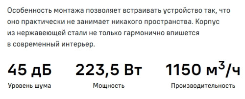 Встраиваемая вытяжка MAUNFELD (Маунфилд) TRAPEZE 603EM White
