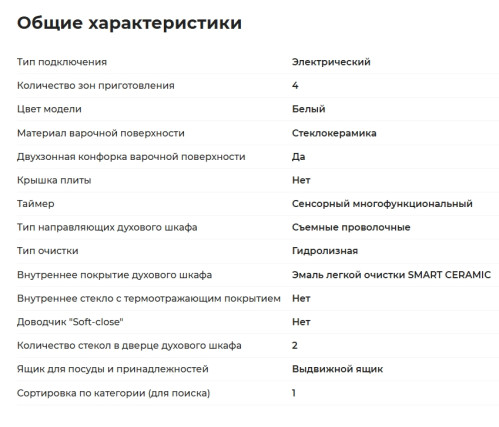 Электрическая плита GEFEST (Гефест) 6560-03 0040