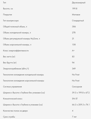 Холодильник Haier (Хайер) C2F 637 CCG