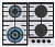 Газовая варочная панель Gorenje (Горенье) GKTW642SYW