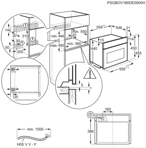 Электрический духовой шкаф Electrolux (Электролюкс) EVY 7800ZOZ