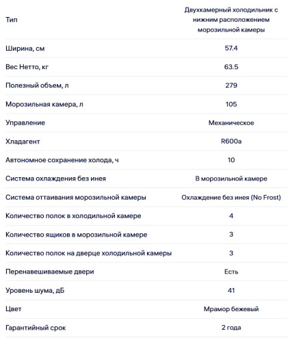 Холодильник NORDFROST (Нордфрост) NRB 162NF ME