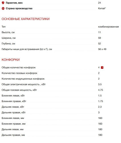 Комбинированная варочная панель Kuppersberg (Купперсберг) IGS 601