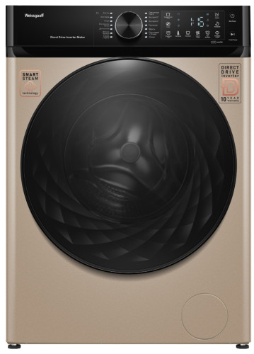 Стиральная машина Weissgauff (Вайсгауф) WM 59411 Direct Drive Inverter Steam Champagne