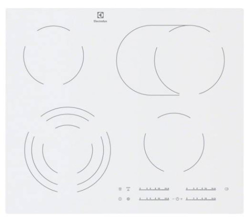 Электрическая варочная панель Electrolux (Электролюкс) EHF 96547 SW