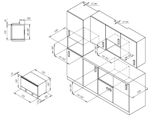 Встраиваемая микроволновая печь Kuppersberg (Купперсберг) HMW 393 W