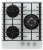 Газовая варочная панель Krona (Крона) HAGEL 45 WH W