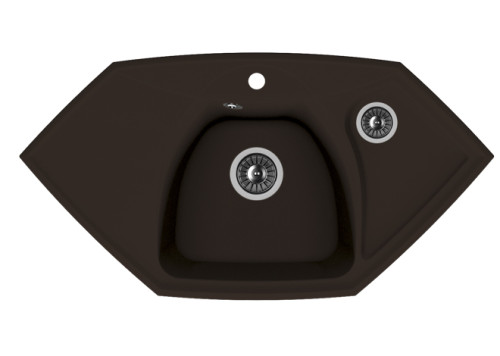 Кухонная мойка Florentina (Флорентина) Сардиния, мокко