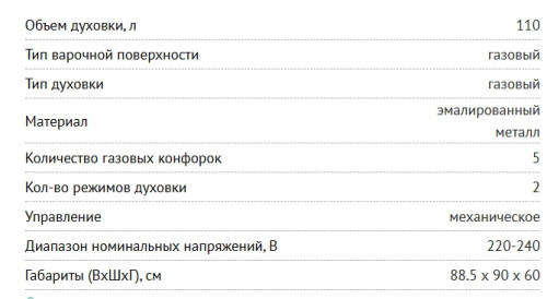 Газовая плита NORDFROST (Нордфрост) GG 9064 YR