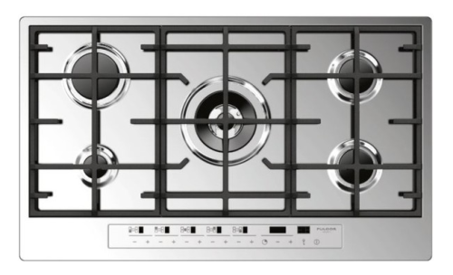 Газовая варочная панель Fulgor-Milano (Фулгор-Милано) CPH 905 GWK TC WH X