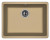 Кухонная мойка Florentina (Флорентина) Вега-500, капучино