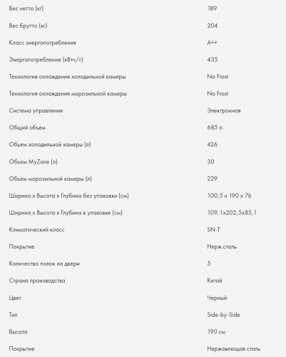 Холодильник Haier (Хайер) HB25FSNAAARU