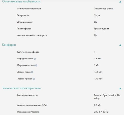 Газовая варочная панель Candy (Канди) CHXG64CWB