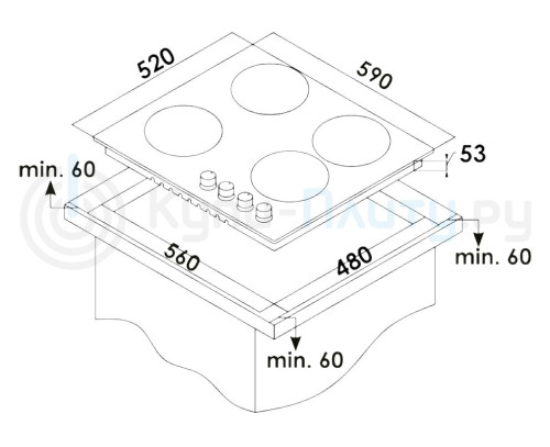 Индукционная варочная панель Schaub Lorenz (Шауб Лоренц) SLK IY6TC2