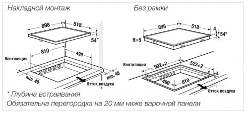 Индукционная варочная панель Kuppersbusch (Купперсбуш) KI 9330.0 SR
