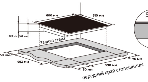 Индукционная варочная панель Meferi (Мефери) XSMART60BK POWER