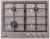 Газовая варочная панель DeLuxe (Делюкс) TG4_750231F-070