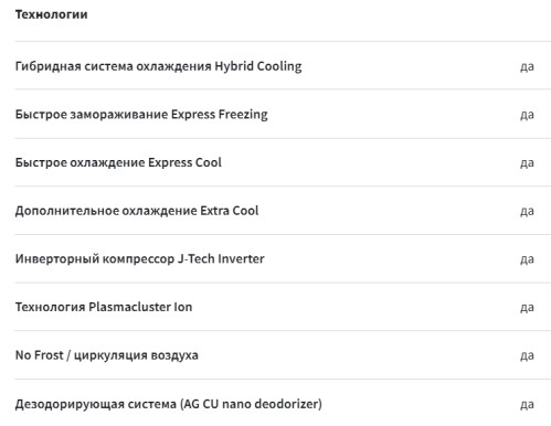 Холодильник Sharp (Шарп) SJXE55PMSL