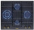 Газовая варочная панель Simfer (Симфер) H60V41L597 Газовая варочная панель Simfer (Симфер) H60V41L597