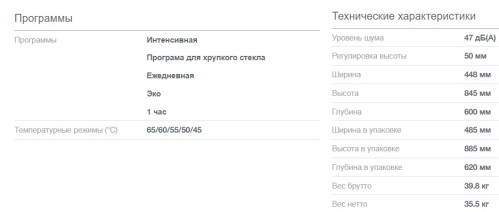 Посудомоечная машина Gorenje (Горенье) GS531E10W