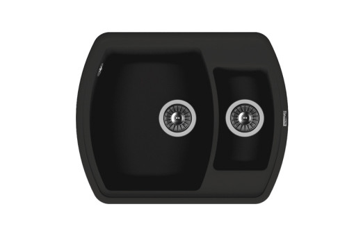 Кухонная мойка Florentina (Флорентина) Нире 630К, антрацит