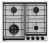 Газовая варочная панель Korting (Кёртинг) HG 6302 CTW