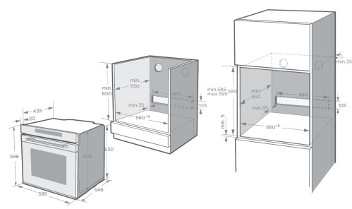 Электрический духовой шкаф Weissgauff (Вайсгауф) EOM 991 SB Black Edition