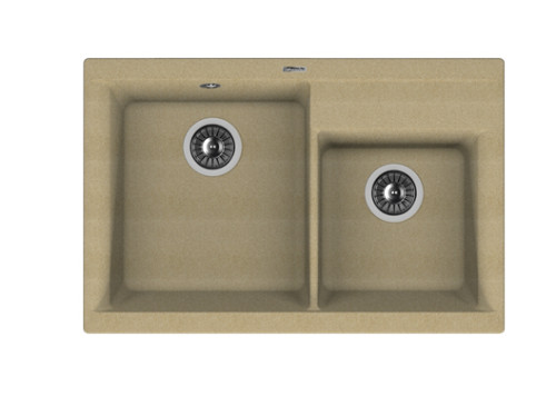 Кухонная мойка Florentina (Флорентина) Касси 780, бежевый