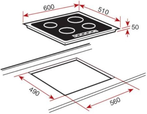 Индукционная варочная панель Teka (Тека) IZ 6420 WHITE