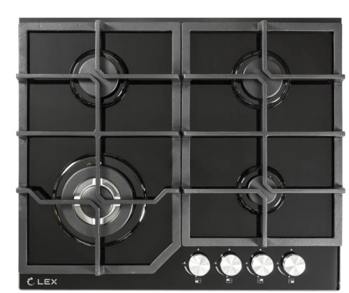 Газовая варочная панель Lex (Лекс) GVG 640-1 BL