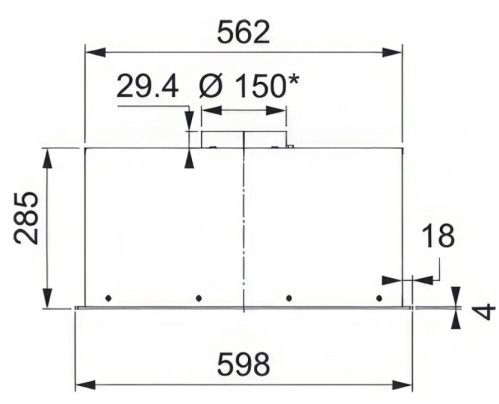 Встраиваемая вытяжка Franke (Франке) LUCE 60 WH