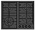 Газовая варочная панель Korting (Кёртинг) HGG 6451 CTN