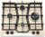 Газовая варочная панель Korting (Кёртинг) HG 631 CTRB