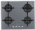 Газовая варочная панель Smeg (Смег) PV164S2