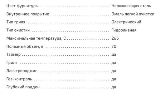 Газовый духовой шкаф MAUNFELD (Маунфилд) MOGS703B2