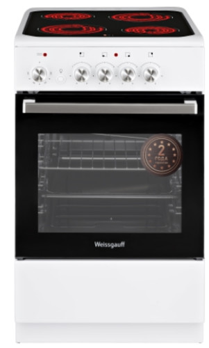 Электрическая плита Weissgauff (Вайсгауф) WES E2V12 WS