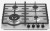 Газовая варочная панель Haier (Хайер) HHX-M64ROVX