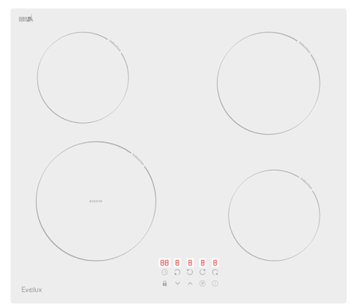 Индукционная варочная панель Evelux (Эвелюкс) HEI 641 W