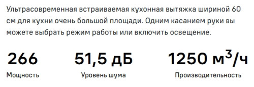 Встраиваемая вытяжка MAUNFELD (Маунфилд) MZR BLACK 60