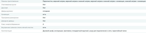 Электрический духовой шкаф Delvento (Делвенто) V4EM16001